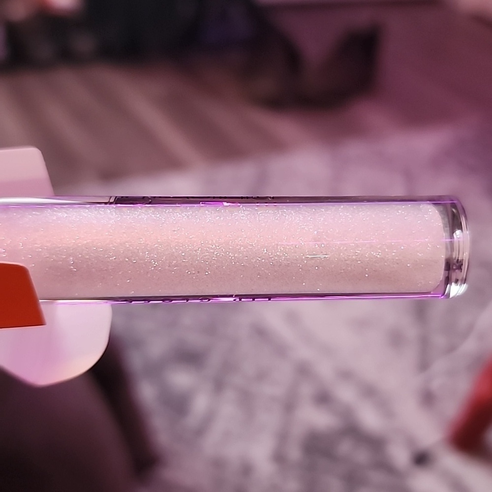 Mally + Rupaul Spot Light Disco Shine Lip Gloss, Foxy Lady, 0.11 fl oz- NEW - Picture 2 of 5